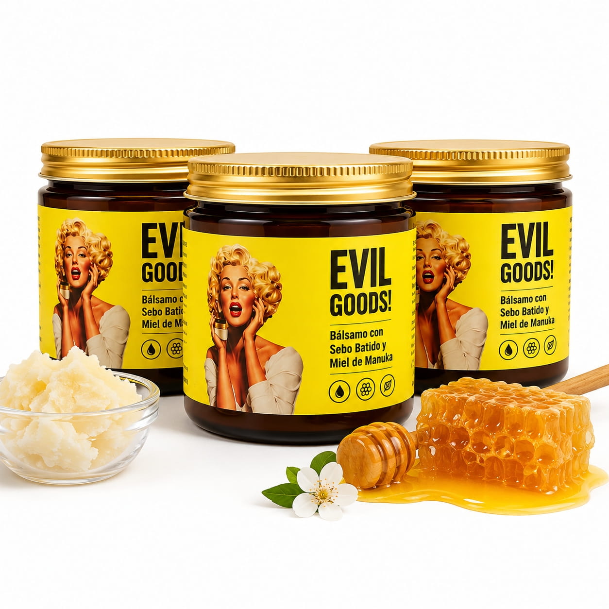 Set X3 Cremas Evil Goods - La Original® 🐄