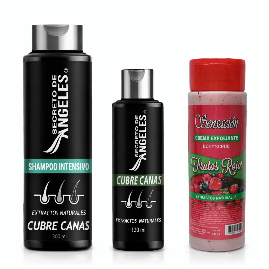 Combo Juventud Total - Shampoo Anticanas + 2 Regalos 🎁