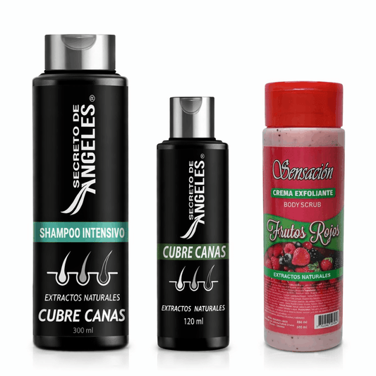 Combo Juventud Total - Shampoo Anticanas + 2 Regalos 🎁