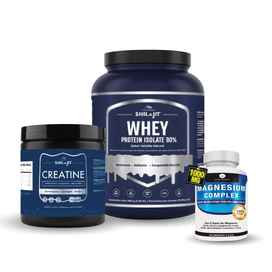 Combo Fuerza Total 💥 Proteína + Creatina + REGALO