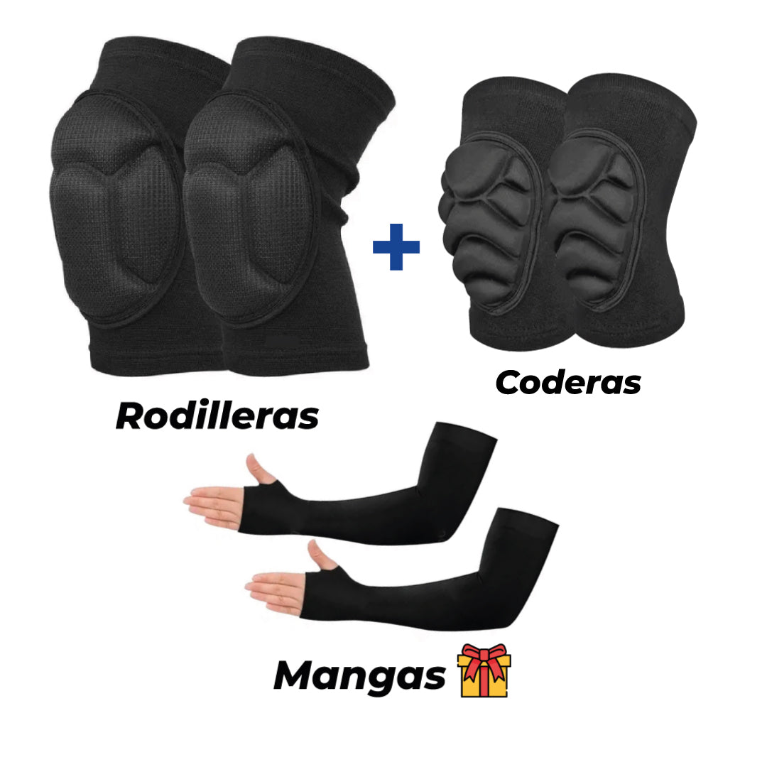 COMBO NAVIDEÑO 🎄 Rodilleras + Coderas + REGALO 🎁