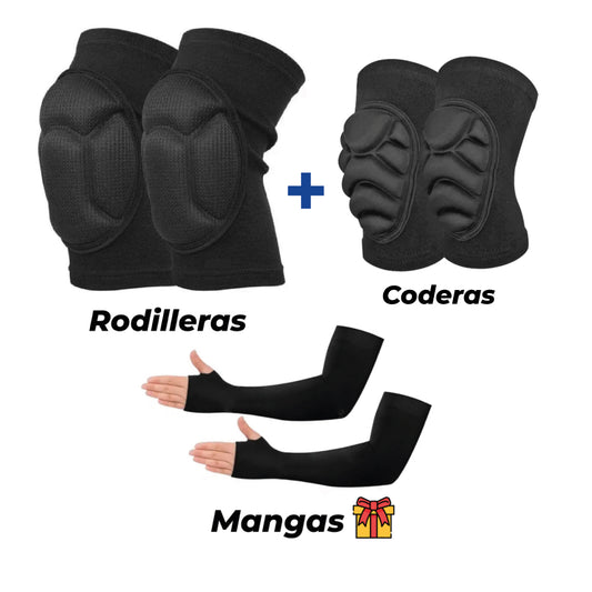 COMBO DEPORTIVO⚽🏀🏐 Rodilleras + Coderas + REGALO 🎁