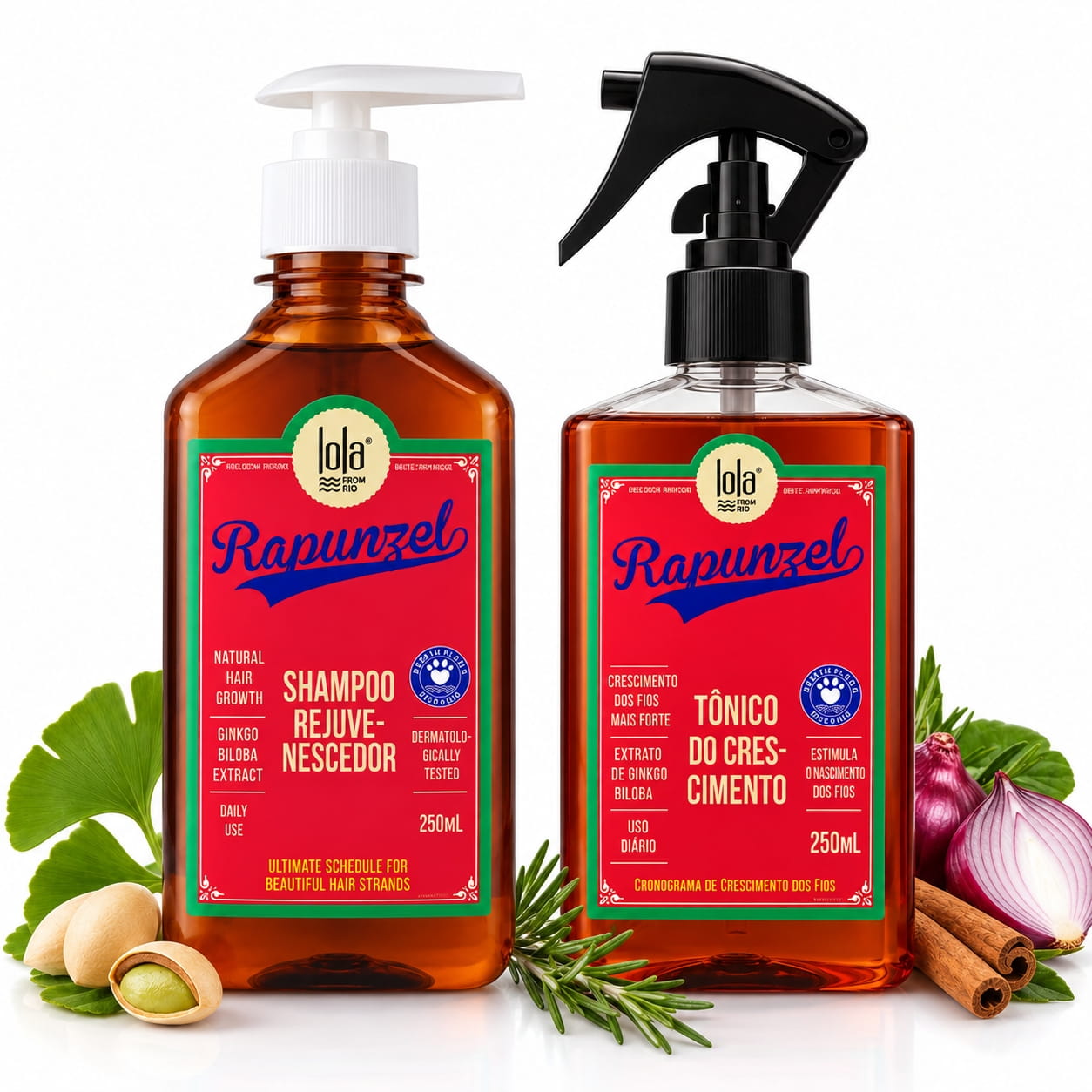 Promo 2X1 Shampoo + Tónico Capilar Rapunzel® 🌼