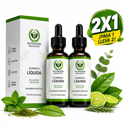 Promo 2X1 Clorofila Anti Hinchazón 🌿