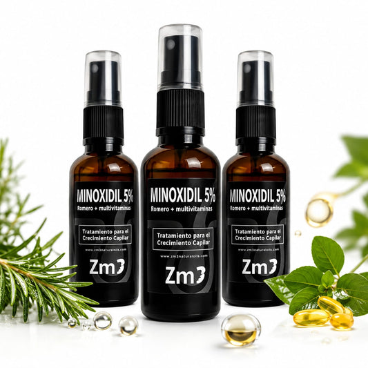 Set X3 Minoxidil 5% Fórmula Méjorada 🧔🏻