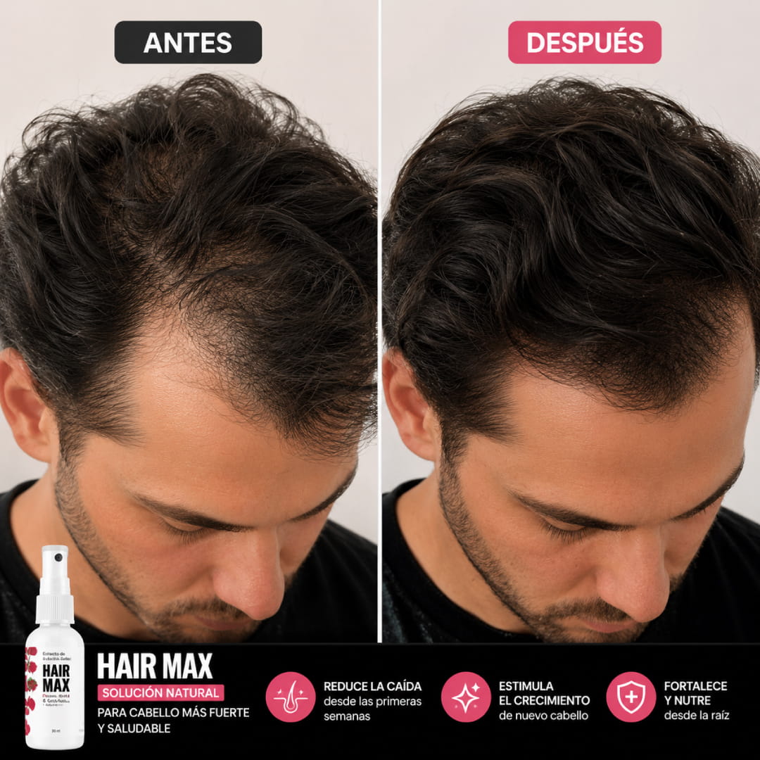 2X1 Tratamiento Capilar Anti Caídas Hair Max 👩‍🦰