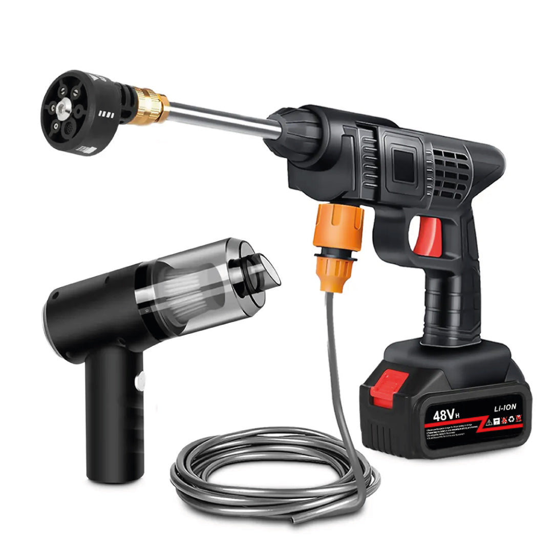 ¡Combo Limpieza Total! 💦 Hidrolavadora + Aspiradora Mini